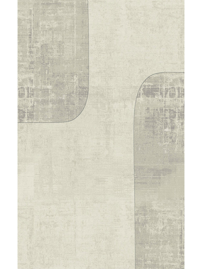 Monza Geometric Patterned High Quality Tight Woven Bright Modern Living Room Carpet 01 CREAM GREY