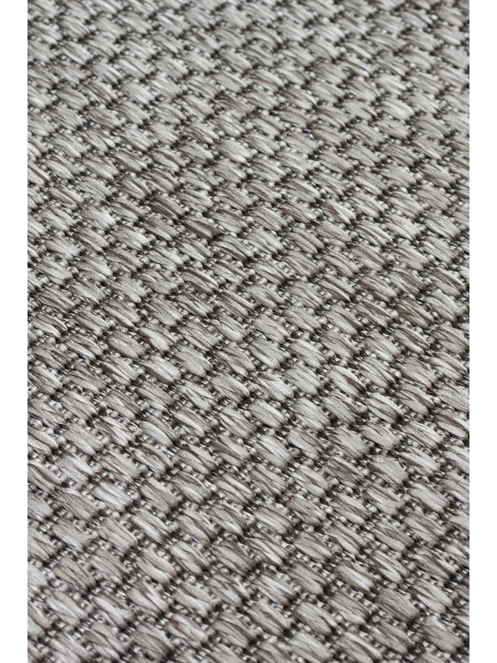 Resort Series Bordered, Dust-Proof, Non-Slip Based, Stylish Rug 05 ANTHRACITE BLACK