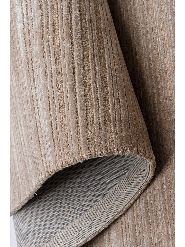 Palermo Serie Woll- und TENCEL™-Mischung handgeknüpfter Teppich BEIGE