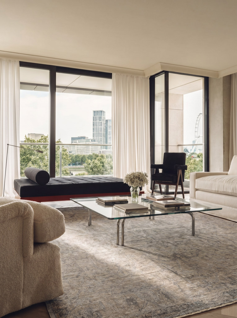 Tapis Uşak TENCEL™ Çırağan 100 % naturel, scintillant, fabriqué à la main sur métiers spéciaux 01 BEG
