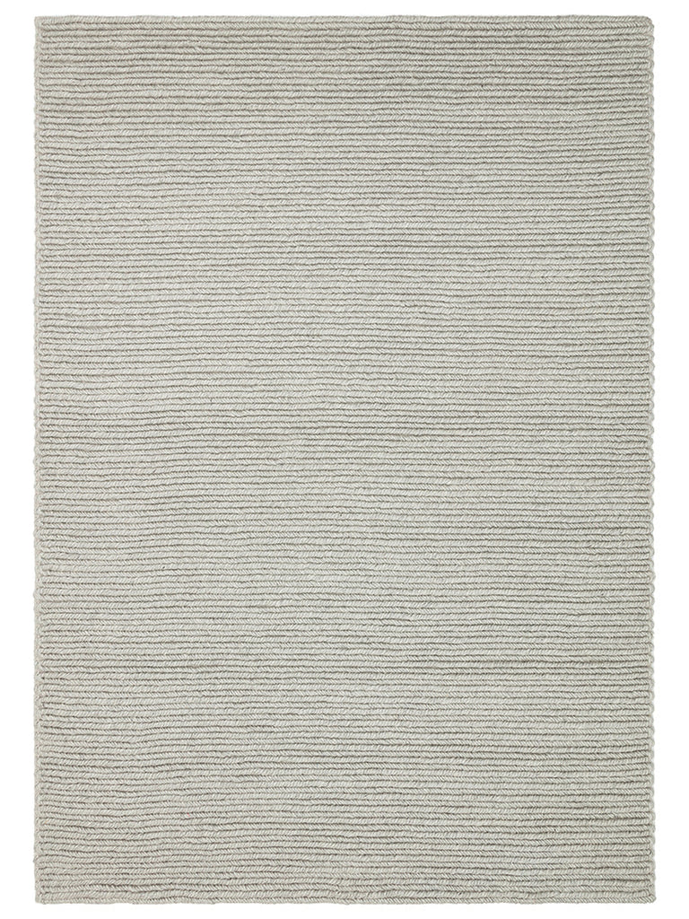 Bern Series Hand Woven Knitting Living Room, Sitting Room, Bedroom Carpet SILVER