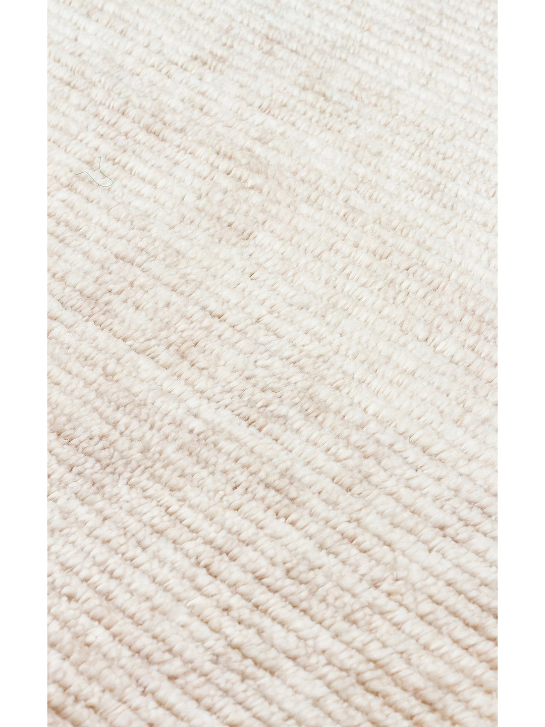 Brasilia Tensel El Emeğiyle Üretilen Modern Sade Şık Özel Kara Tezgah Halısı PLAIN BEIGE - Carpetdocia