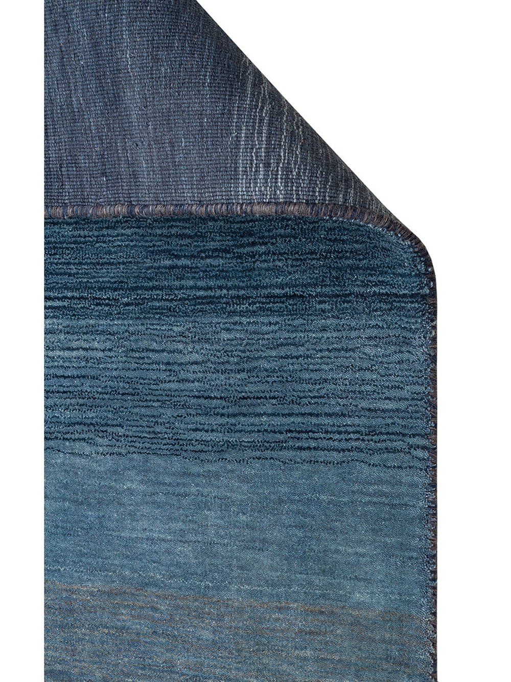 Donatella Serisi %100 Yeni Zelanda Yünü El Dokuma Gradyan Salon Oturma Odası Halı NAVY GREY - Carpetdocia