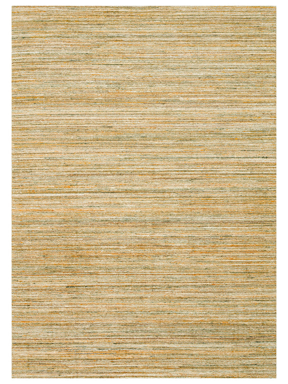 Helsinki Serisi %100 Naturel Yün ve Viskon El Dokuma Modern İskandinav Salon Oturma Odası Halı LIME - Carpetdocia