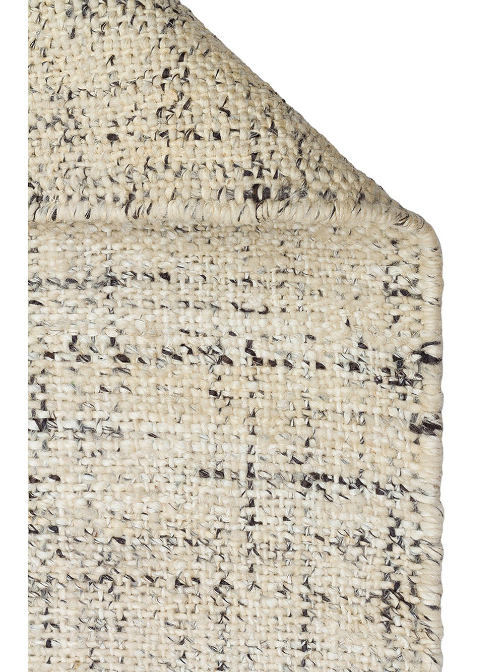 Hitit Serisi %100 Naturel Yün ve Jüt El Dokuma Geleneksel Salon Oturma Odası Yatak Odası Halı WHITE - Carpetdocia