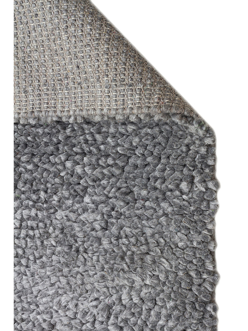 Kanin Serisi El Dokuma Shaggy Yumuşak Salon Oturma Odası Yatak Odası Halı GREY - Carpetdocia