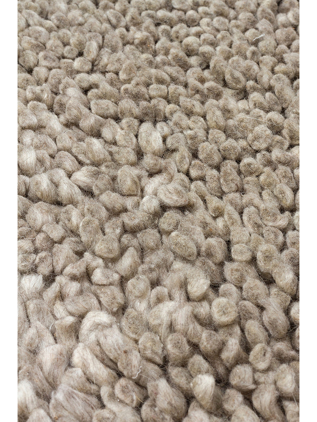 Kanin Serisi El Dokuma Shaggy Yumuşak Salon Oturma Odası Yatak Odası Halı SILVER - Carpetdocia