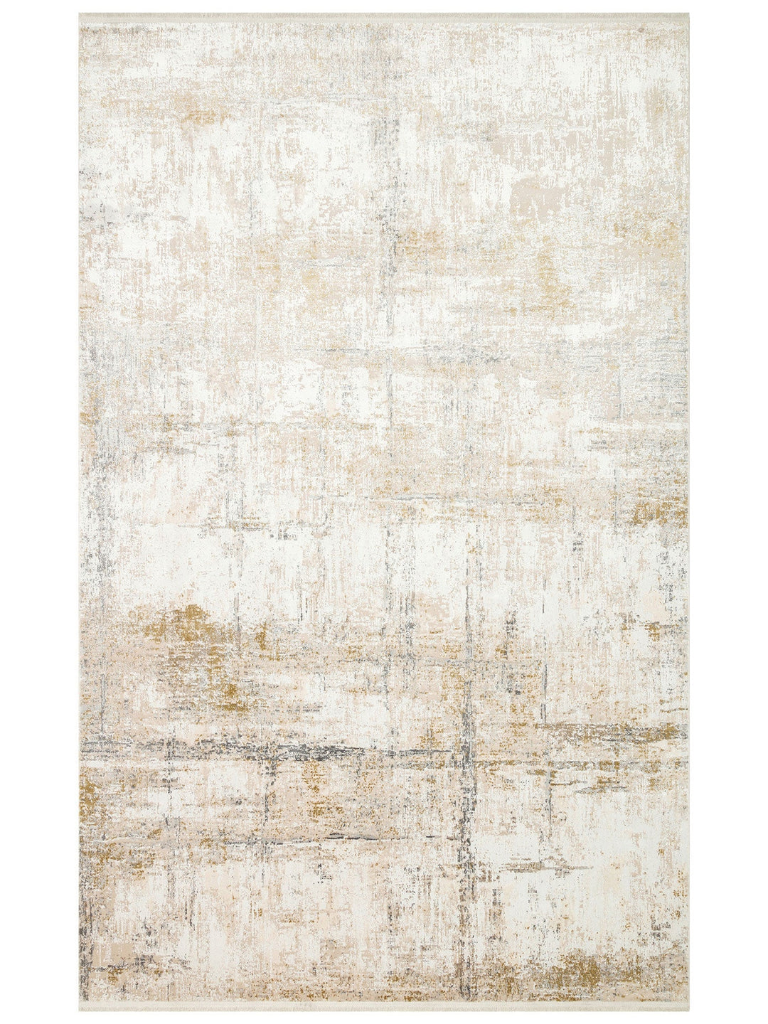Marble Serisi Modern Desenli Salon Oturma Odası Koridor Antre Şık Halı 02 CREAM BEIGE - Carpetdocia