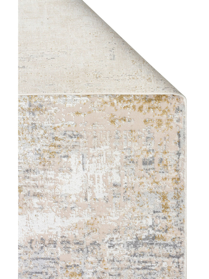Marble Serisi Modern Desenli Salon Oturma Odası Koridor Antre Şık Halı 02 CREAM BEIGE - Carpetdocia