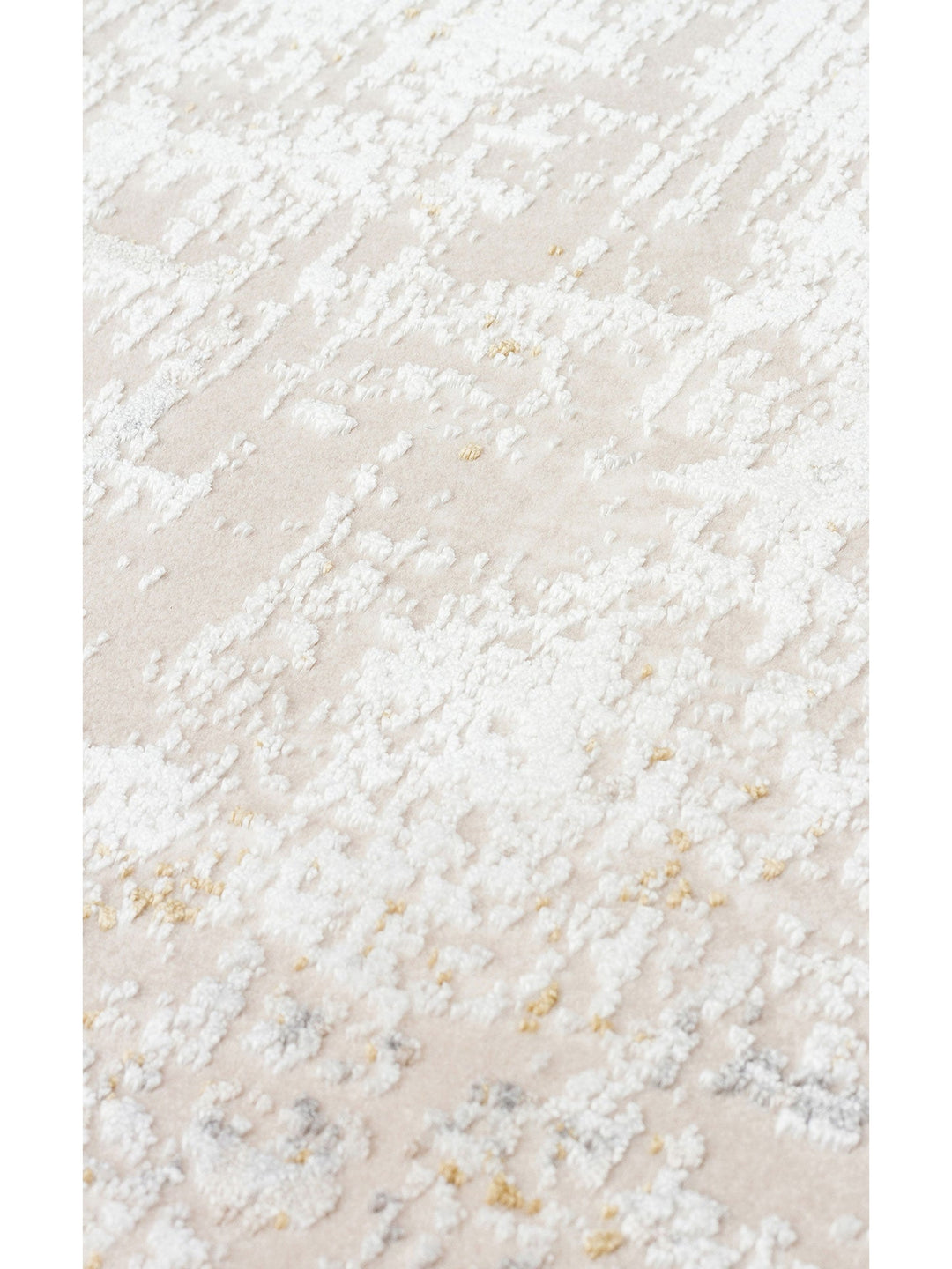Marble Serisi Modern Desenli Salon Oturma Odası Koridor Antre Şık Halı 02 CREAM BEIGE - Carpetdocia