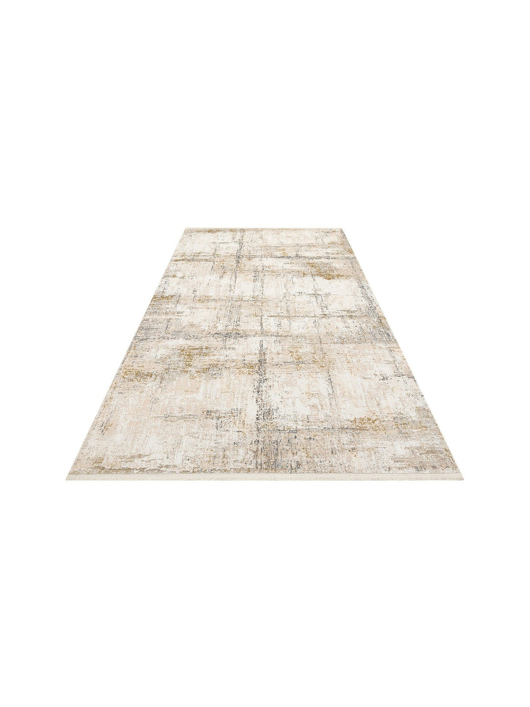 Marble Serisi Modern Desenli Salon Oturma Odası Koridor Antre Şık Halı 02 CREAM BEIGE - Carpetdocia