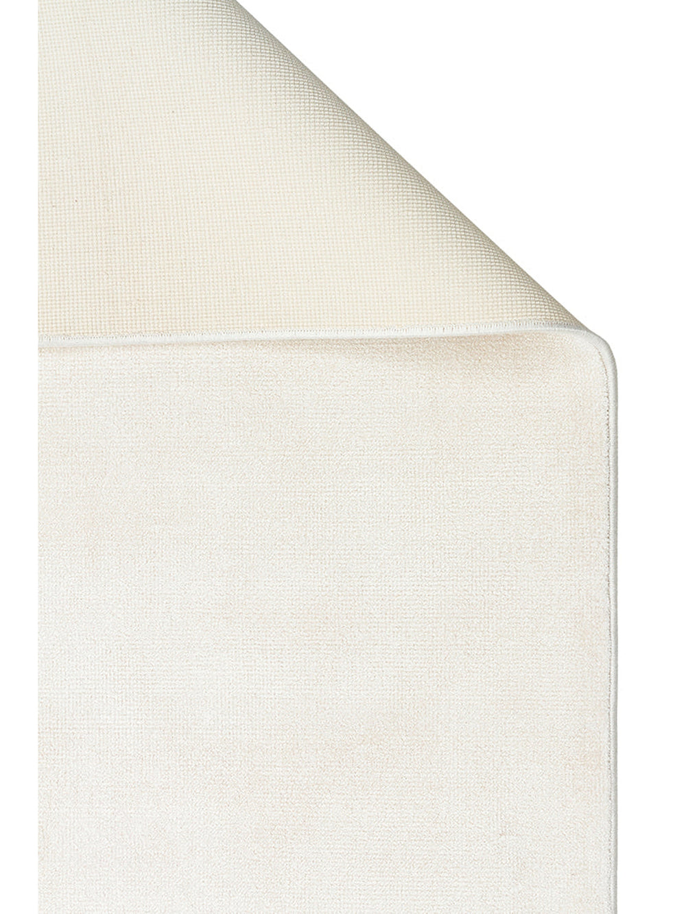 Queen Serisi %100 Naturel Viskon Parlak Modern El Emeğiyle Üretilen Salon Oturma Odası Halı CREAM - Carpetdocia