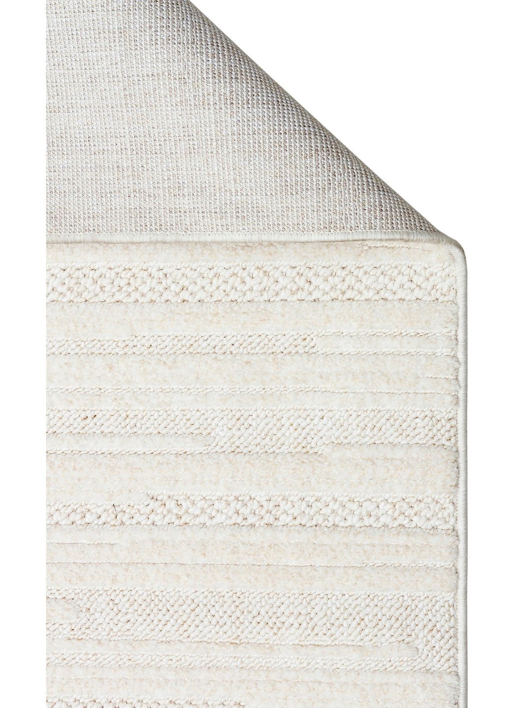 Style Hav Toz Vezmez Yumuşak Dokulu Oturma Odası Salon Koridor Antre Modern Halı 01 WHITE - Carpetdocia
