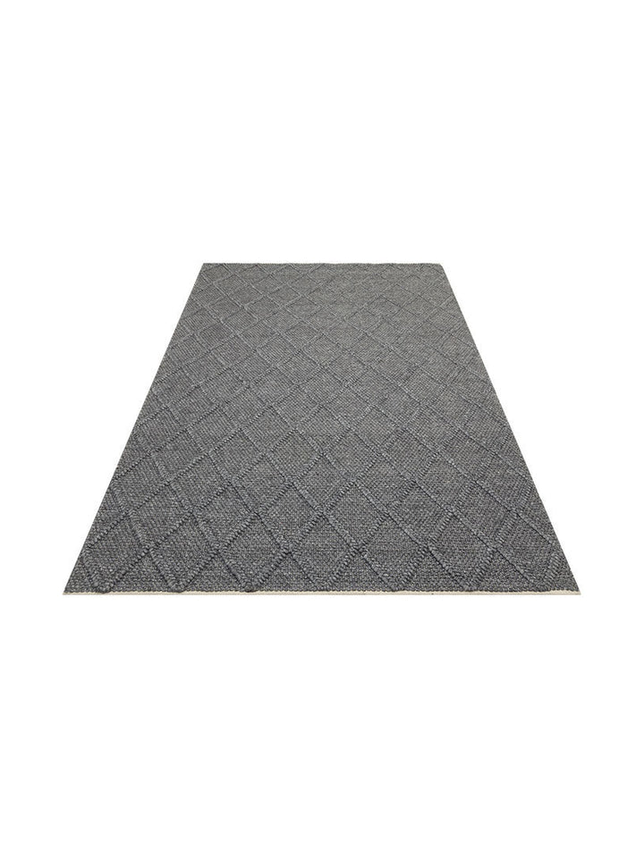Woolstar %100 Naturel Kazak Desenli Salon Oturma Odası Koridor Antre El Dokuma Örgü Halı DIAMONDANT - Carpetdocia