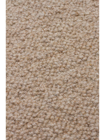 Agra Serie Woll-, Polyester- und Baumwollmischung handgeknüpfter Teppich BEIGE