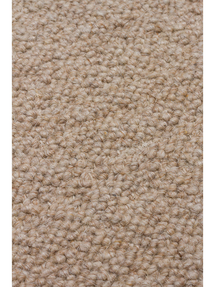 Tappeto fatto a mano della serie Agra in misto lana, poliestere e cotone BEIGE