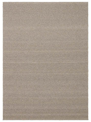 Tapis tissé à la main en mélange de laine, polyester et coton série Agra DARK STONE
