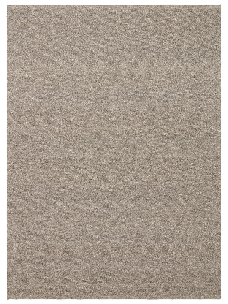 Agra Serie handgeknüpfter Teppich aus Wolle, Polyester und Baumwollmischung DARK STONE