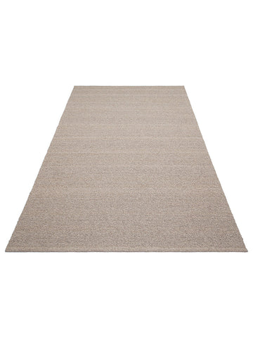 Tapis tissé à la main en mélange de laine, polyester et coton série Agra DARK STONE