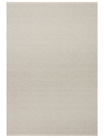 Agra Serie Woll-, Polyester- und Baumwollmischung handgeknüpfter Teppich SILVER