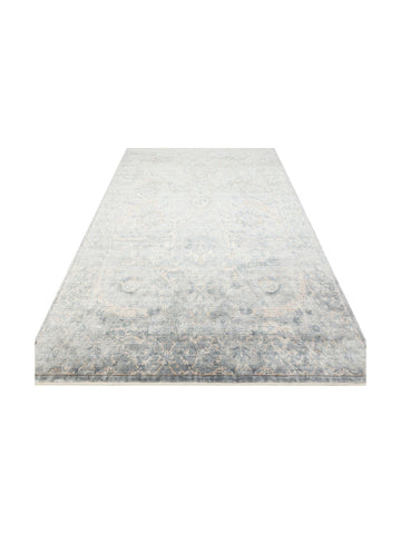 Çırağan %100 Naturel Özel Işıltılı El Emeği ile Özel Tezgahlarda Üretilen TENCEL™ Uşak Halısı 07SVZ - Carpetdocia