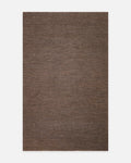 Coffee %100 Naturbelassener Hanf-Wohnzimmer-Salon-Flur-Eingangsbereich-Schlafzimmer gewebter Teppich PLAIN BROWN
