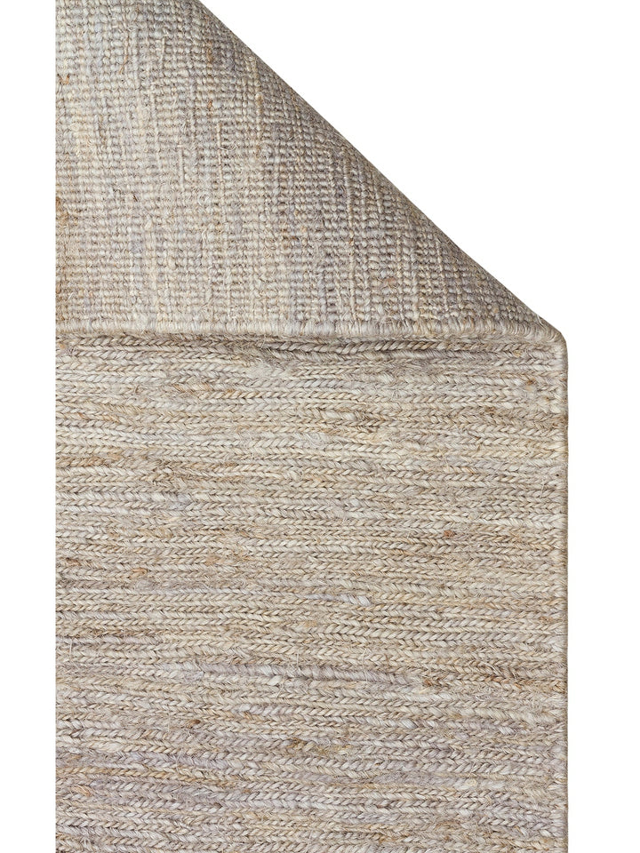 Coffee %100 Naturel Kendir Oturma Odası Salon Koridor Antre Yatak Odası Örgü Halı PLAIN GREY - Carpetdocia