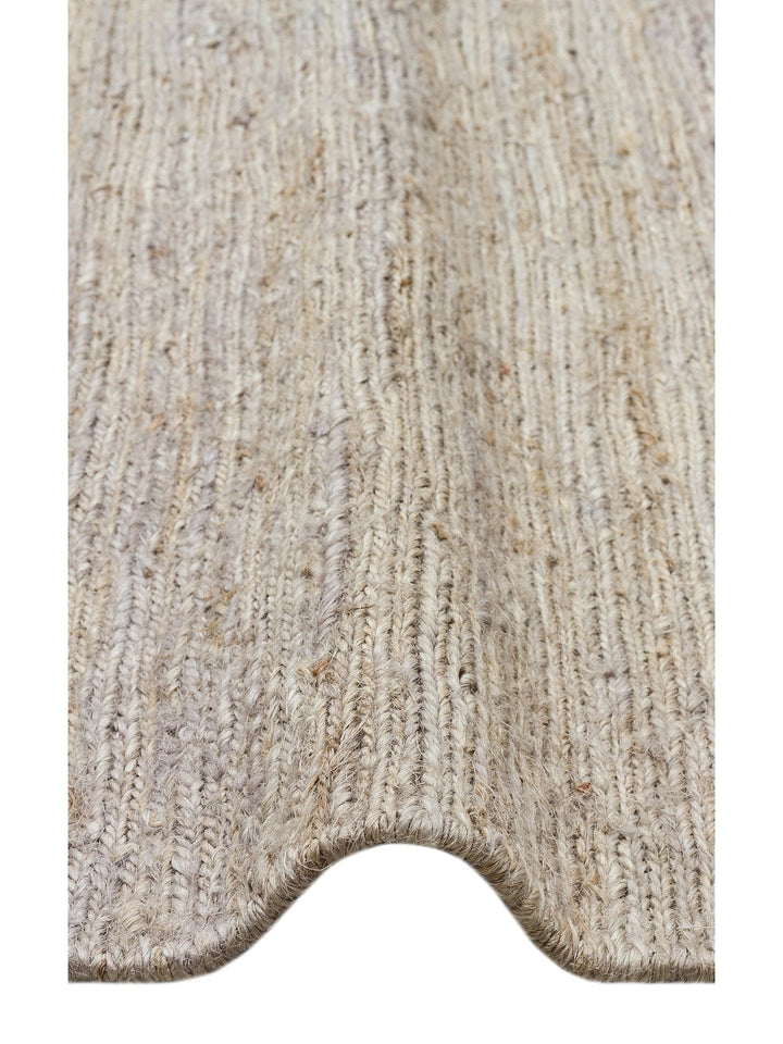 Coffee %100 Naturel Kendir Oturma Odası Salon Koridor Antre Yatak Odası Örgü Halı PLAIN GREY - Carpetdocia