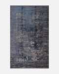 Elegant Gefärbt Speziell Glänzend Hochwertig Dicht gewebter Wohnzimmer Wohnzimmer Flur Moderner Teppich 02 NAVY