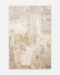 Elegant speziell schimmernder hochwertiger dicht gewebter moderner Wohnzimmer Flur Teppich 34CREAMGOLDX