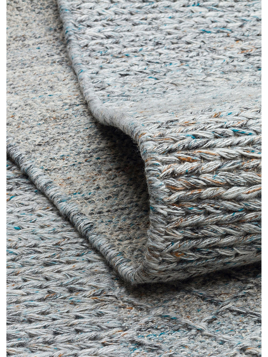 Herringbone Serisi El Dokuma Modern Etnik Salon Oturma Odası Yatak Odası Halı BLUE - Carpetdocia