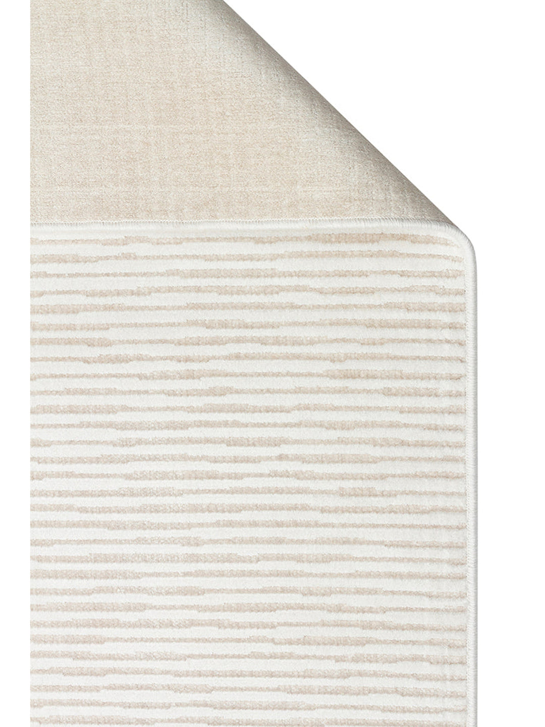 Mallorca Serisi Yumuşak Dokulu Sık Dokuma Şık Halı BEIGE WHITE - Carpetdocia