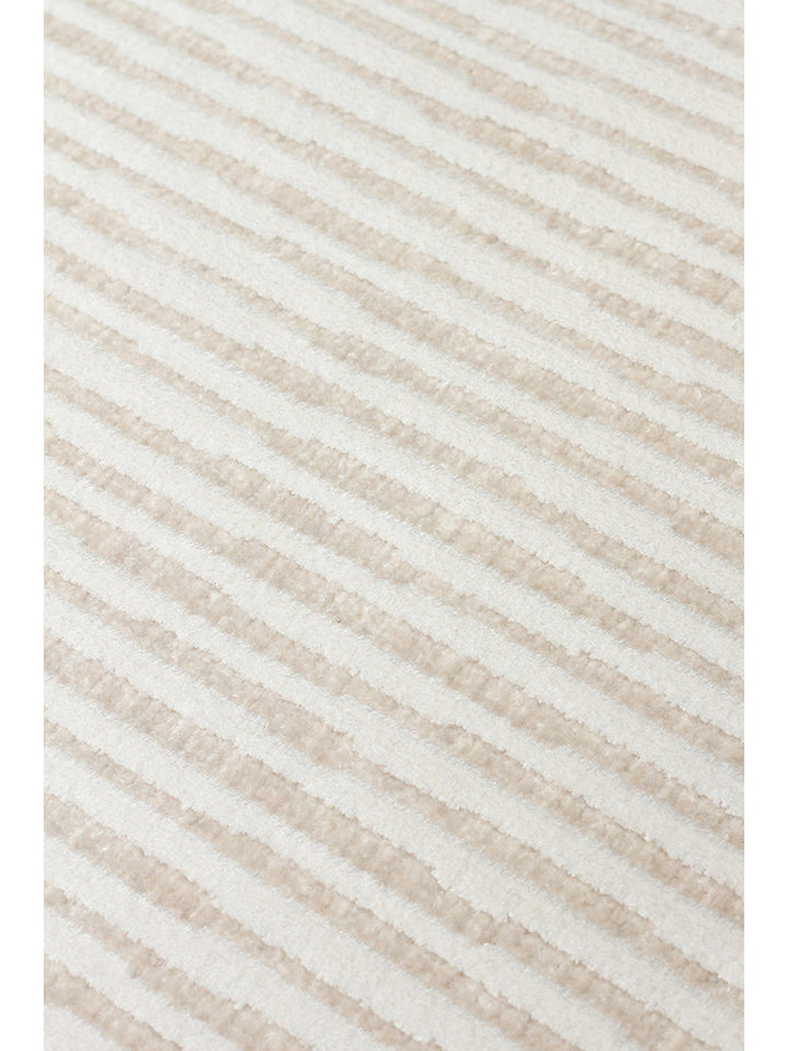 Mallorca Serisi Yumuşak Dokulu Sık Dokuma Şık Halı BEIGE WHITE - Carpetdocia
