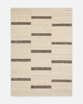 Kilim Oasis in lana 100% realizzato a mano IVORY ESPRESSO