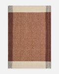 Kilim Oasis in lana 100% realizzato a mano RUST