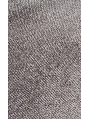 Oushak Plain %100 Naturel Düz Renk El Emeğiyle Özel Tezgahlarda Üretilen Viskon Uşak Halısı PLNDGREY - Carpetdocia
