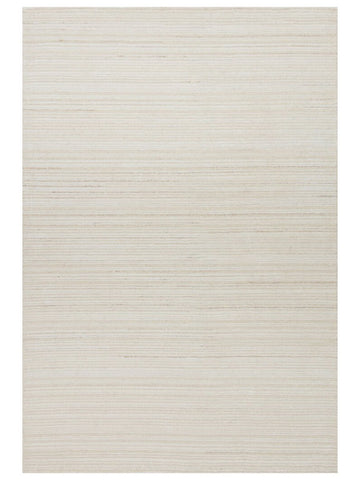 Palermo Serie Woll- und TENCEL™-Mischung handgeknüpfter Teppich CREAM