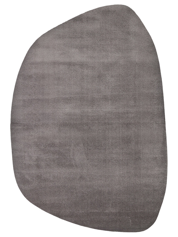 Peace Art Hav Toz Vermez Yumuşak Tuşeli Zarif Shaggy Halı 03 ANTHRACITE - Carpetdocia