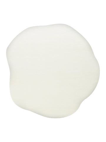 Peace Art Hav Toz Vermez Yumuşak Tuşeli Zarif Shaggy Halı 04 WHITE - Carpetdocia