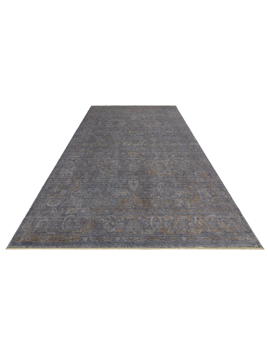 Çırağan %100 Naturel Özel Işıltılı El Emeği ile Özel Tezgahlarda Üretilen Tensel Uşak Halısı 2DGRBRZ - Carpetdocia