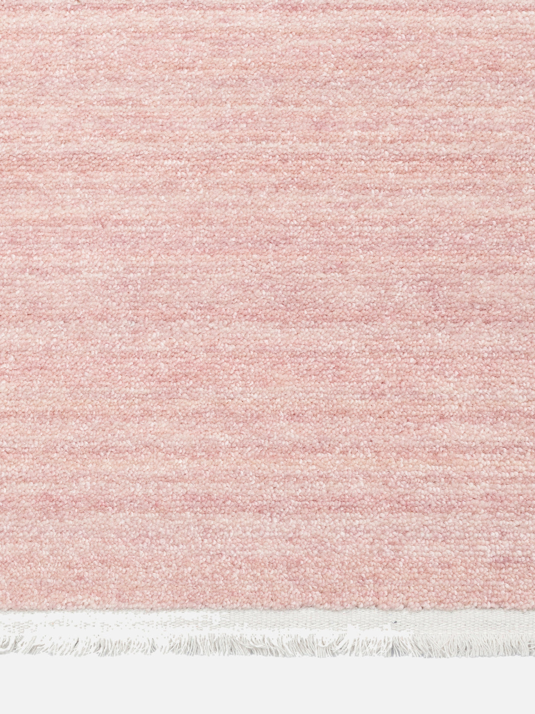 Royal %100 Yeni Zelanda Yünü El Emeği ile Üretilen Halı DUSTY ROSE saçak detayı