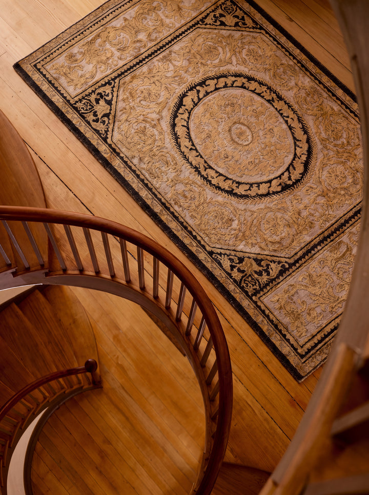 Ruggadocia Versailles Aubusson Madalyon Desenli Halı mekan görünümü 1