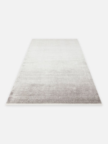 Victoria %100 TENCEL™ Lyocell El Emeği ile Üretilen Halı SILVER MIST açılı görünüm